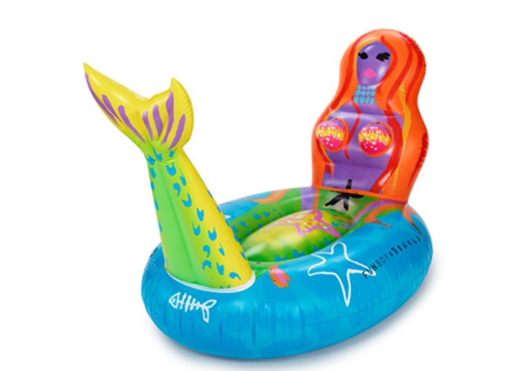 mermaid float